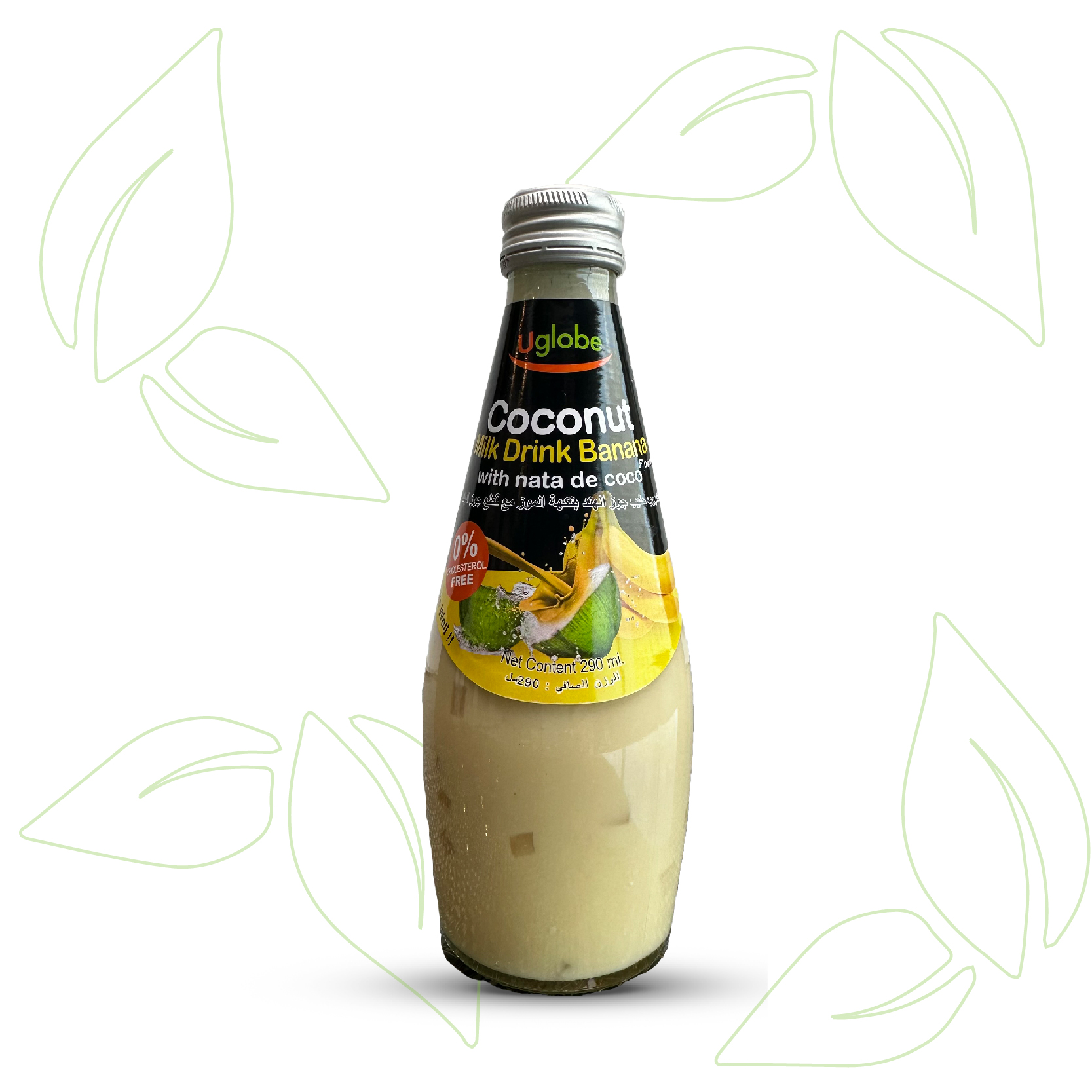 مشروب حليب جوز الهند - بنكهة الموز