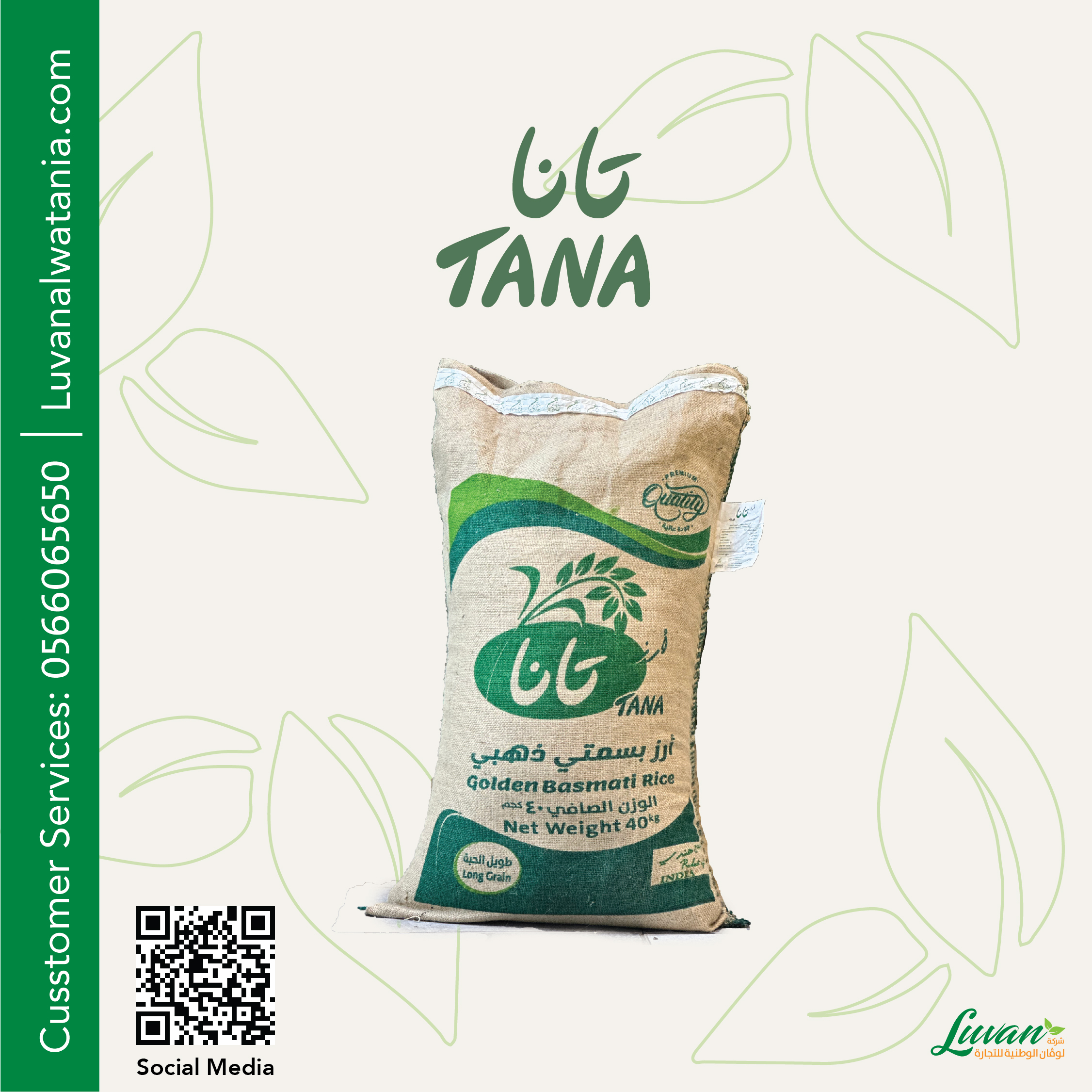 أرز تانا ذهبي – Tana Golden